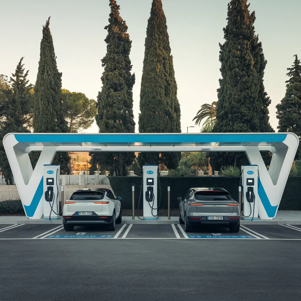 Stacje ładowania samochodów elektrycznych Wrocław 2 ładowanie auta